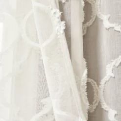 Set Of 2 Avon Trellis Grommet Sheer Window Curtain Panels - Lush Décor 11 Set Of 2 Avon Trellis Grommet Sheer Window Curtain Panels - Lush Décor -Beautiful House GUEST 8f240a7c ce1f 4b41 92b7 996112a8a5b5 2