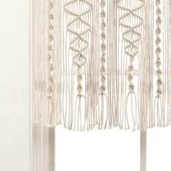 30"x40" Boho Macrame Textured Cotton Window Valance - Lush Décor -Beautiful House GUEST 8f61d2b1 67f0 4d33 8520 5330ddd8cd8e