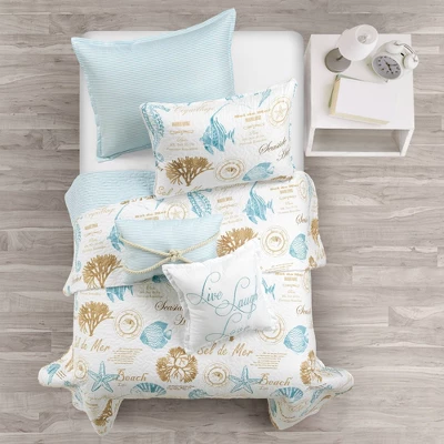 Harbor Life Reversible Quilt Set - Lush Décor 1 Harbor Life Reversible Quilt Set - Lush Décor