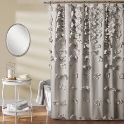 72"x72" Riley Shower Curtain - Lush Décor -Beautiful House GUEST 9058b90f e536 4845 83cb 0bd46a187a5b