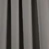 Lush Décor Insulated Rod Pocket Room Darkening Window Curtain Panels Dark Gray 52X84 Set