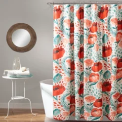Poppy Garden Shower Curtain - Lush Décor 12 Poppy Garden Shower Curtain - Lush Décor -Beautiful House GUEST 910d0674 a8c4 4bc6 9817 d245ed975cc7