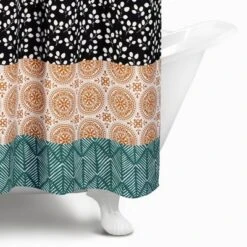 Bohemian Stripe Shower Curtain - Lush Décor -Beautiful House GUEST 91a38018 2cc3 4d9a b1d6 b8492afa4f63