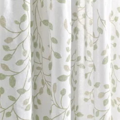 Lush Décor Linen Button Botanical Garden Window Curtain Panels Single -Beautiful House GUEST 922c99b1 2116 420b bc6e 3edf4857017f