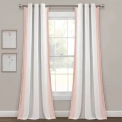 40"x84" Kids' Block Border 100% Lined Grommet Blackout Single Window Curtain Panel - Lush Décor 17 40"x84" Kids' Block Border 100% Lined Grommet Blackout Single Window Curtain Panel - Lush Décor -Beautiful House GUEST 94af23bb 1423 4920 89ef 0eef571dd944