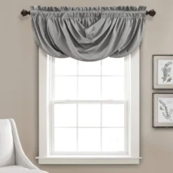 18"x42" Lucia Window Valance - Lush Décor -Beautiful House GUEST 94b1bdfc 77b9 43e8 81bb b99d6ec3a5f5