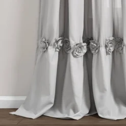 84"x40" Darla Light Filtering Window Curtain Panels - Lush Décor -Beautiful House GUEST 94d482cc a112 41f9 b05a be45b96c6e22