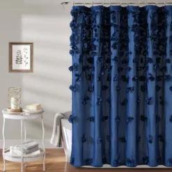 72"x72" Riley Shower Curtain - Lush Décor -Beautiful House GUEST 94d79422 a298 40a4 993f 8f4edd12dcc8