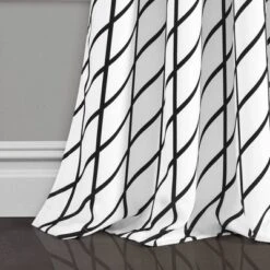 Set Of 2 Feather Arrow Geo Light Filtering Window Curtain Panels - Lush Décor -Beautiful House GUEST 9b0474b3 de65 47e3 963f f2a442a53e6c