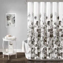 Zuri Flora Shower Curtain - Lush Décor -Beautiful House GUEST 9b604e81 b604 42d3 a85e e54d647b1d21