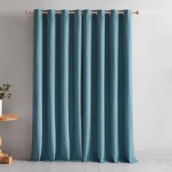 52"x84" Lush Decor Meena Slub 100% Blackout Window Curtain Panels Blue Pair 9 52"x84" Lush Decor Meena Slub 100% Blackout Window Curtain Panels Blue Pair -Beautiful House GUEST 9cbc8db4 5735 46ff 86ff 26504abf4090
