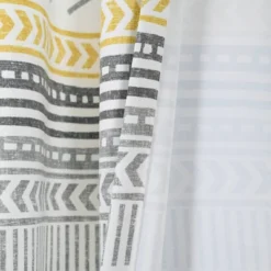 2pk 52"x84" Light Filtering Hygge Geo Curtain Panels Yellow - Lush Décor 7 2pk 52"x84" Light Filtering Hygge Geo Curtain Panels Yellow - Lush Décor -Beautiful House GUEST 9f0c5cdb f9e2 4b4d a963 e533d862c6b3