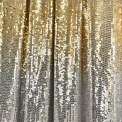 Lush Décor Shimmer Sequins Window Curtain Panels Gray/Gold 42X84 Set -Beautiful House GUEST 9f4c3afa 5be1 49f2 8e76 8991e50c47de