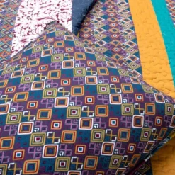 Lush Décor 3pc Boho Stripe Reversible Oversized Cotton Quilt Set 11 Lush Décor 3pc Boho Stripe Reversible Oversized Cotton Quilt Set -Beautiful House GUEST a0bafdaf 6ee8 4c13 9f53 923a6f851a4c