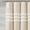 Ciel Tassel Shower Curtain - Lush Décor