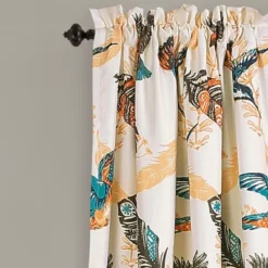 Lush Décor Bird Breeze Light Filtering Window Curtain Multi Set 52x84+2 7 Lush Décor Bird Breeze Light Filtering Window Curtain Multi Set 52x84+2 -Beautiful House GUEST a2b6111f 6997 4e67 8220 0a0adeeff7d1