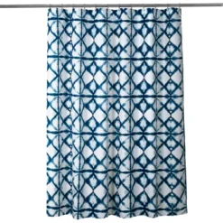 Geo Shibori Shower Curtain Navy - Lush Décor 7 Geo Shibori Shower Curtain Navy - Lush Décor -Beautiful House GUEST a6ce8096 bb9c 46a8 8e2d 817a30ebbe08