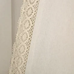 Lush Décor Rosalie Window Curtain Panels Ivory 54X45 Set -Beautiful House GUEST a70ae666 1ed7 4845 a203 7cf2228e632e