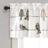 18"x52" Rowley Birds Light Filtering Valance - Lush Décor