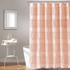 Nova Ruffle Shower Curtain - Lush Décor -Beautiful House GUEST a8ee1528 d1d4 43df b0e0 8ebc85f0e91f