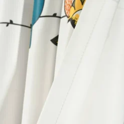 Set Of 2 Rowley Birds Light Filtering Window Curtain Panels - Lush Décor -Beautiful House GUEST a9540158 228d 4ebf ab4a f92f7df11944