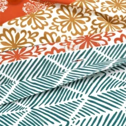 3pc Bohemian Stripe Cotton Duvet Cover Set - Lush Décor -Beautiful House GUEST aa4f40bf a2d0 497a b49d f7fb1b9fc96f