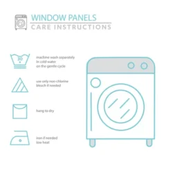 Lush Décor Harbor Life Light Filtering Window Curtain Panels Blue/Taupe 52x84 Set -Beautiful House GUEST ac5e5677 51e3 4594 8a45 60aa3aeced9e 1