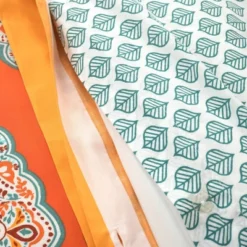 3pc Harley Cotton Duvet Cover Set Tangerine - Lush Décor -Beautiful House GUEST ad8e0463 e686 4680 a812 34bf1c3eff5a