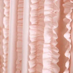 Belle Shower Curtain Blush - Lush Décor -Beautiful House GUEST af2006bc d1f4 480c a442 deb24b3a90db