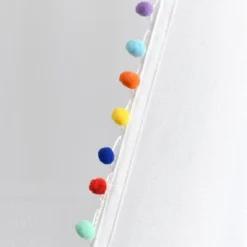 72"x72" Kids' Pom Pom Shower Curtain - Lush Décor -Beautiful House GUEST af2fecc5 1278 4ccb 8e60 fdb1a4d5dc7d