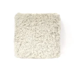 20"x20" Oversize Shaggy Fur Square Throw Pillow - Lush Décor -Beautiful House GUEST af6528c5 6797 417c a983 c1cc4a649e85