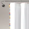 72"x72" Kids' Pom Pom Shower Curtain - Lush Décor