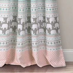 Elephant Striped Window Curtain Panels - Lush Décor -Beautiful House GUEST b0cf3ca2 bc79 4cc5 8ab3 d66760cd5c36