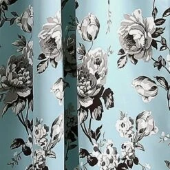 Set Of 2 Tania Floral Light Filtering Window Curtain Panels - Lush Décor -Beautiful House GUEST b21a454f 08de 417b 8736 c68cacab5381