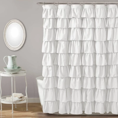 Ruffle Shower Curtain - Lush Décor 7 Ruffle Shower Curtain - Lush Décor - Image 7