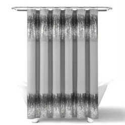 Single Shimmer Sequins Shower Curtain - Lush Décor -Beautiful House GUEST b328fc2d 393a 460c 9faf d162638e2e4f