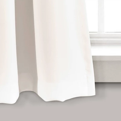 Set Of 2 Weeping Flower Light Filtering Window Curtain Panels - Lush Décor 3 Set Of 2 Weeping Flower Light Filtering Window Curtain Panels - Lush Décor - Image 3