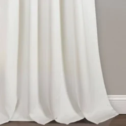 2pk 52"x108" Light Filtering Weeping Flower Curtain Panels Blue - Lush Décor -Beautiful House GUEST b5221d01 a0e8 4c42 ade0 b3d061915ec5