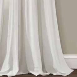 1pc 40"x84" Light Filtering Farmhouse Linen Button Curtain Panel Red - Lush Décor 8 1pc 40"x84" Light Filtering Farmhouse Linen Button Curtain Panel Red - Lush Décor -Beautiful House GUEST b713ebd2 4611 4d29 80dd ff9149d92963