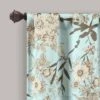 18"x52" Botanical Garden Light Filtering Window Valance - Lush Décor