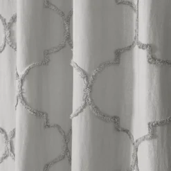 Avon Chenille Trellis Shower Curtain Light Gray - Lush Décor -Beautiful House GUEST be1bb498 2c3a 4b50 a613 39ca1b12150a