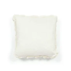 20"x20" Oversize Soft Faux Fur Weave Family-Friendly Square Pillow Cover Ivory - Lush Décor -Beautiful House GUEST bea82353 ba53 46da a434 034efeec3464