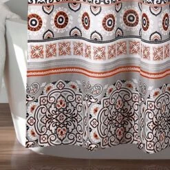 Nesco Stripe Shower Curtain Navy - Lush Décor 6 Nesco Stripe Shower Curtain Navy - Lush Décor -Beautiful House GUEST c126e84d ec02 48f4 8d35 b514c8bb40aa