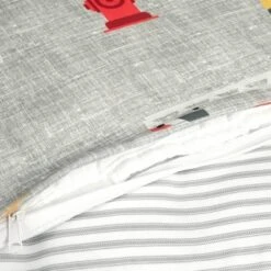 60"x40" 7lbs Kids' Fire Truck Kids' Washable Reversible Weighted Blanket - Lush Décor -Beautiful House GUEST c5aed892 462d 4192 9b24 bbd7612e98b3