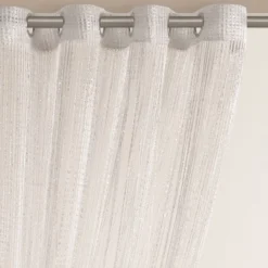 Lush Décor Sheer Night Sky String Thread Grommet Top Window Curtain Panel White 12 Lush Décor Sheer Night Sky String Thread Grommet Top Window Curtain Panel White -Beautiful House GUEST c5b82763 0c23 4860 909c 9f7590a31f1a