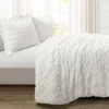 3pc Ravello Pintuck Soft Oversized Duvet Cover Set - Lush Décor