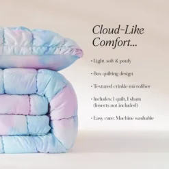 Lush Decor Twin XL Puff Bed Blankets Rainbow 2pc Set 16 Lush Decor Twin XL Puff Bed Blankets Rainbow 2pc Set -Beautiful House GUEST ca1fd9ec a114 470b bd0a 844724f913e6