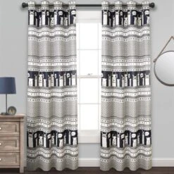 52"x84" Set Of 2 Llama Striped Room Darkening Curtain Panels - Lush Décor 6 52"x84" Set Of 2 Llama Striped Room Darkening Curtain Panels - Lush Décor -Beautiful House GUEST ca3c2192 3564 4707 a033 1d82e2338e50