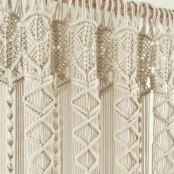 Boho Macrame Textured Cotton Window Curtain Panel - Lush Décor 10 Boho Macrame Textured Cotton Window Curtain Panel - Lush Décor -Beautiful House GUEST caa4feb7 37ee 4796 bb35 426479cb23a6