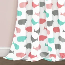 Whale Window Curtain - Lush Décor -Beautiful House GUEST cc165173 d2fd 43d1 91bc f0eee02ace58